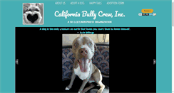 Desktop Screenshot of californiabullycrew.org